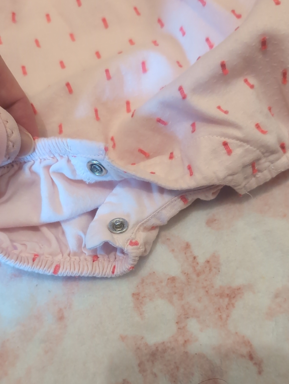 Baby Gap Pink Ruffled Romper - Picture 3 of 3